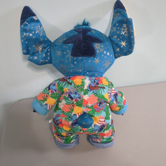 Build a Bear Disney Snowflake Shine Stitch Holiday Collection Gold sleeper slipp - Picture 4 of 6